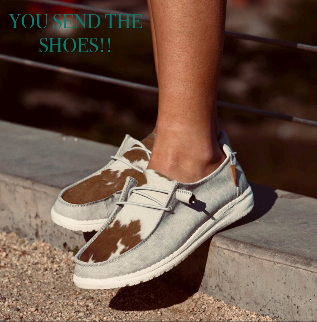 Solid Color Cowhide Slip-on Flat Shoes main image 0