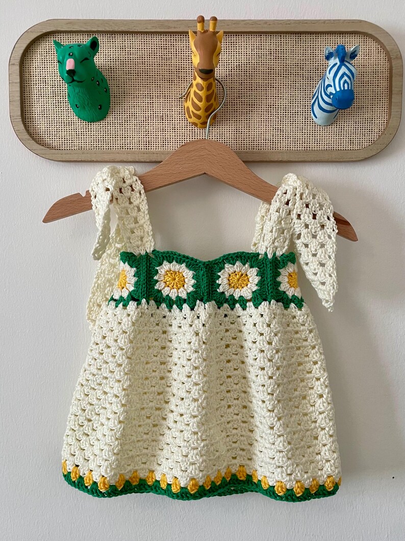 Crochet PATTERN: Pepona Dress, Sizes 0-10 Years (English PDF) image 12