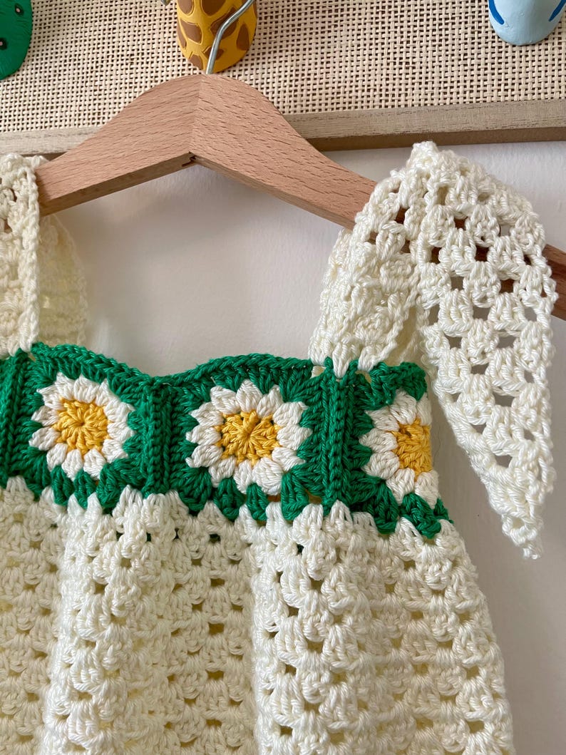 Crochet PATTERN: Pepona Dress, Sizes 0-10 Years (English PDF) image 13