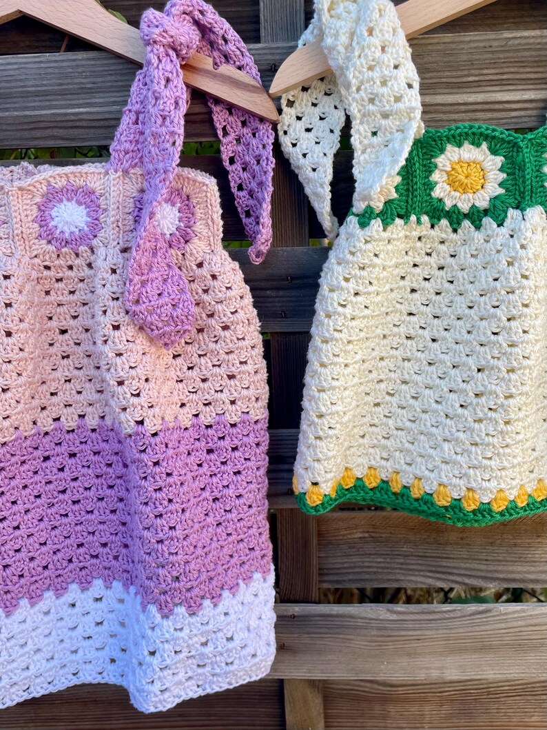 Crochet PATTERN: Pepona Dress, Sizes 0-10 Years (English PDF) image 14