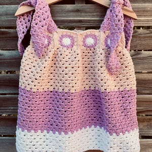 Crochet PATTERN: Pepona Dress, Sizes 0-10 Years (English PDF) image 15