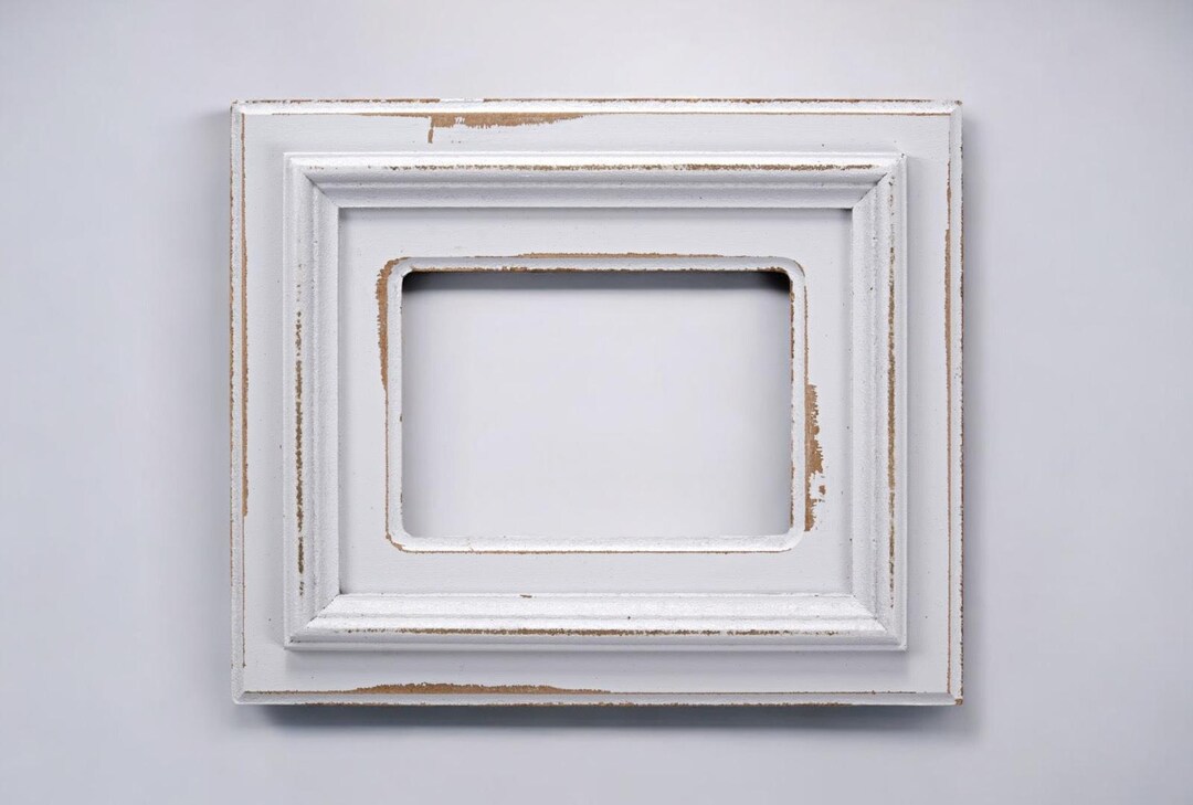 Custom Size and Color Wooden Rustic Frame Wall Hanging Distressed ...