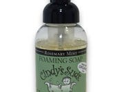 Foaming Hand Soap, Rosemary Mint - 100 Natural, Refillable bottle