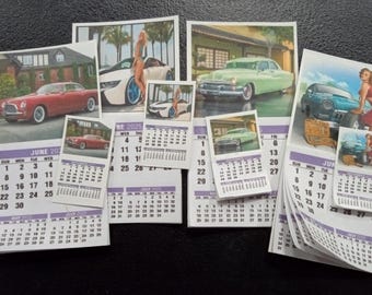 Calendario detallado de la tienda de básculas