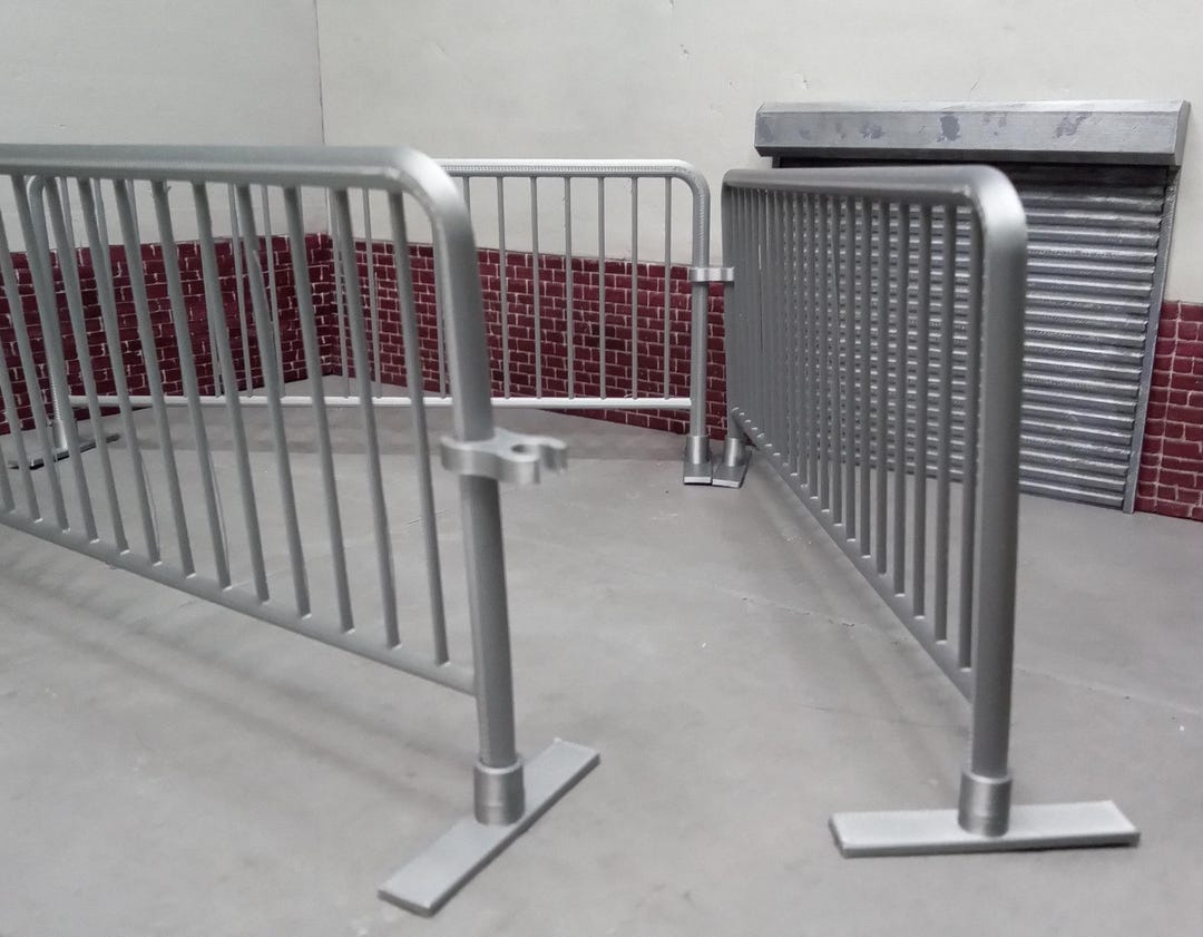Scale Side Rails Detailed Scale Fence Railing - Etsy
