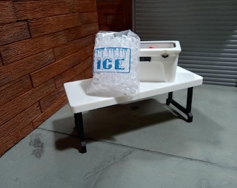 Bolsa de hielo detallada a escala 1:12