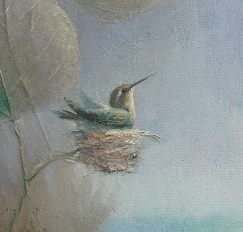 Hummingbird Moon 10x10 image 2