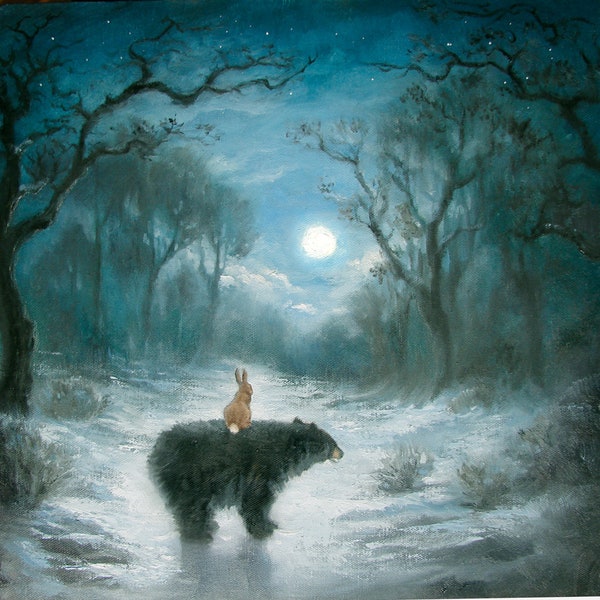 Isabella und der Bär wähle eine Größe