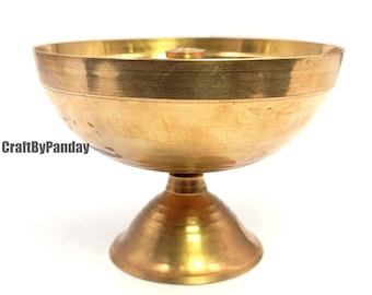 Diya indiano in ottone 609 Ct / 68x97x97 mm