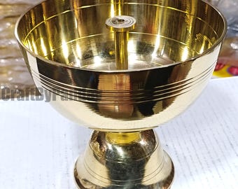 Indian Brass Diya 892 GM 6.5INCH