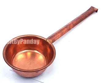 Big Pure Copper Hawan Spoon 14.5"