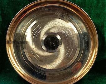 Handcrafted Brass Pooja Thali 222gm | 9"