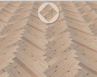 Dollhouse Flooring – Herringbone Wood Parquet, 1:12 Scale (Digital Download)