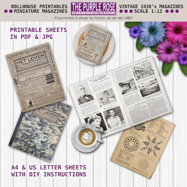 Dollhouse Printable - Etsy