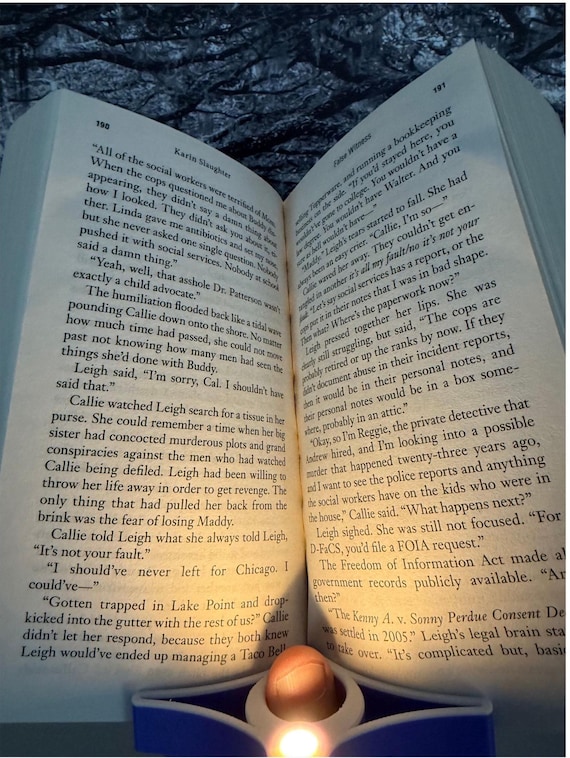 Runelight Reader - Thumb Book Page Holder