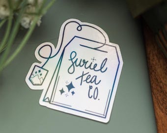 Compagnie de thé Suriel | Sticker waterproof **Inspiré de SJM**