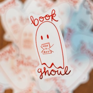 Boek Ghoul | Waterdichte sticker