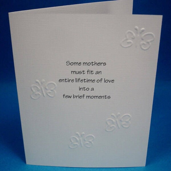 Mother's Day Sympathy Card / Miscarriage / Baby Loss