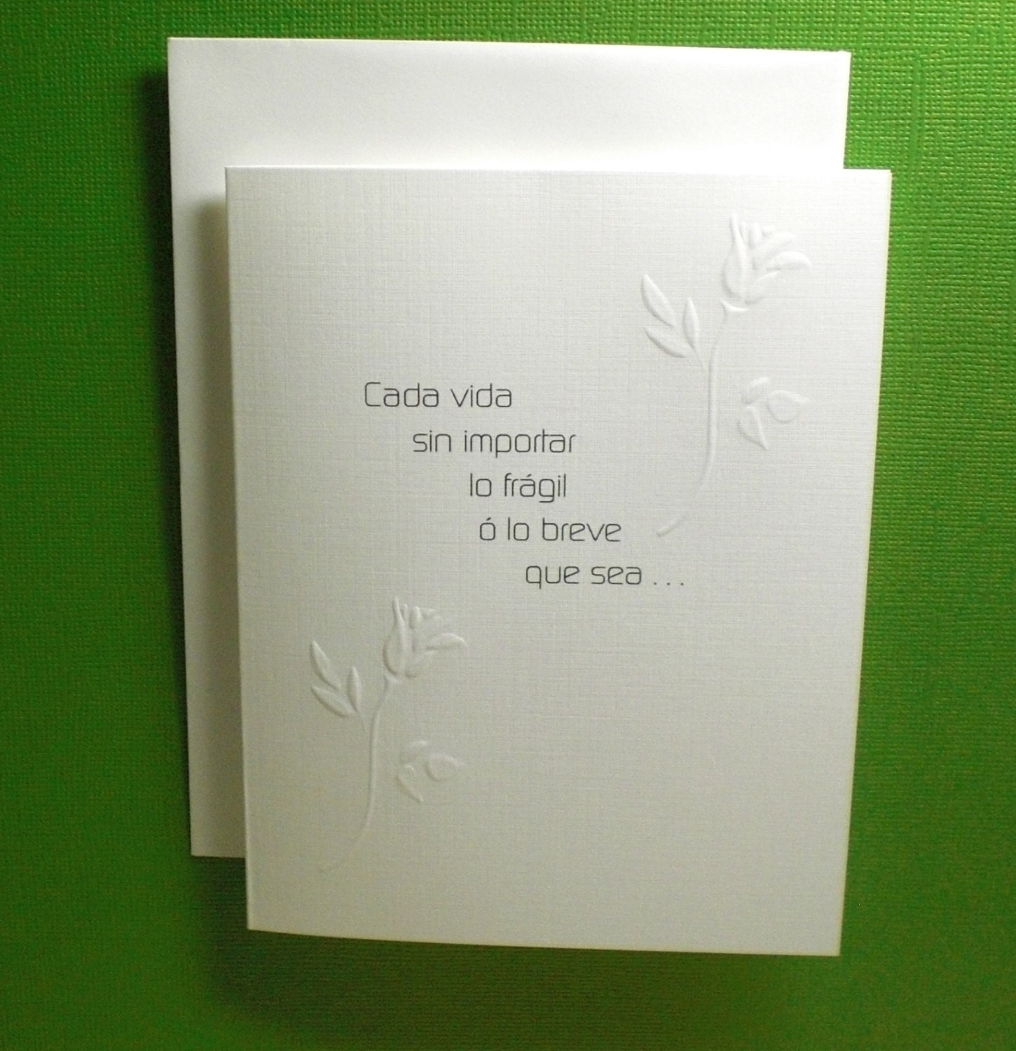 SPANISH Baby Loss / Miscarriage Sympathy Card - Etsy