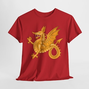 Arms of Wessex (Kingdom of Wessex) - Unisex Heavy Cotton Tee