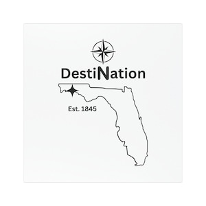 Car Magnets - &quot;DestiNation&quot; from Destin, Florida
