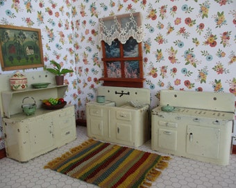 marx vintage dollhouse furniture