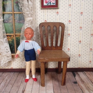 Vintage Caco Dollhouse Boy Doll - Made in Germany - 1/12 Scale