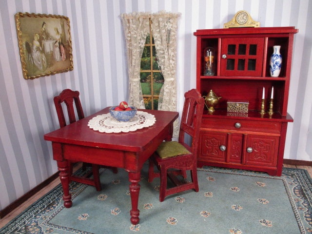 1 Scale Gottschalk Dollhouse Furniture Dining Room Buffet 1 Scale Gottschalk Dollhouse Furniture Dining Room Buffet