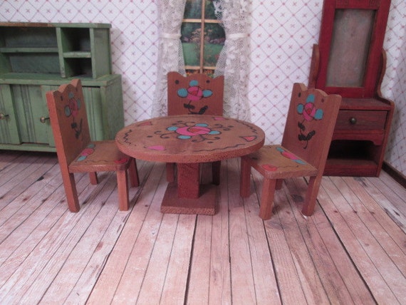 vintage dollhouse furniture