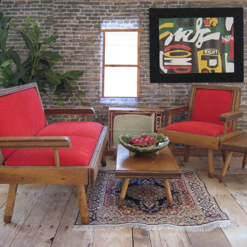 1950s Furniture Etsy