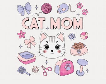 Dog Mom PNG & SVG, Cute Dog Mom Png, Coquette Bow Dog Mom Png, Mama Mom File Sublimation Png, Dog Lover Png, Bow Png