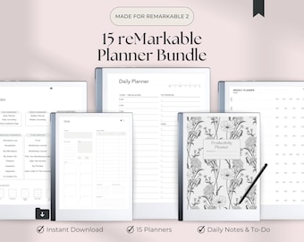 reMarkable 2 Planer Bundle | Alltag, Produktion, Leben (Digitaler Download)