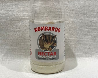 Wombaroo Sugar Glider Shake and Make Nectar 100g Bottle