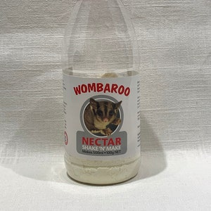 Wombaroo Sugar Glider Shake and Make Nectar 100g Bottle