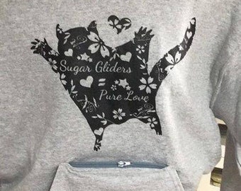 Pouch Pocket Hoodies SG Pure Love Etsy