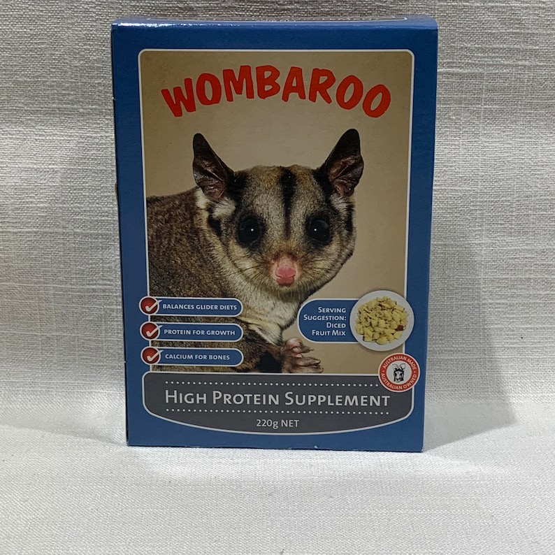 Wombaroo Sugar Glider High Protein Supplement 220g image 1