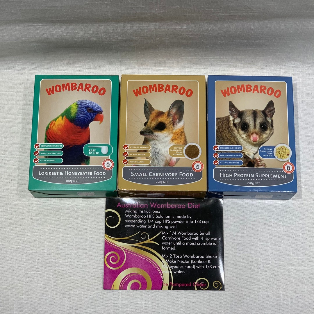 Wombaroo Sugar Glider Starter Kit for AWD Etsy