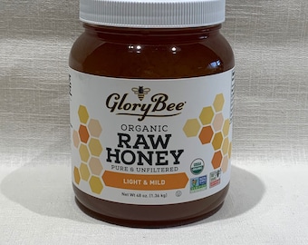 Raw Unfiltered Honey 48oz Jar