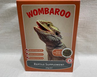 Wombaroo Reptile Supplement for Snakes, Lizards and Turtles