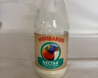 Wombaroo Sugar Glider Shake and Make Nectar 100g Bottle