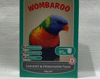 Wombaroo Lorikeet & Honeyeater Food 300g