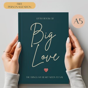 Diario de duelo personalizado Pequeño libro de gran amor, recuerdo, duelo, regalo de condolencia En memoria amorosa de Cartas a mi amor Cuaderno A5