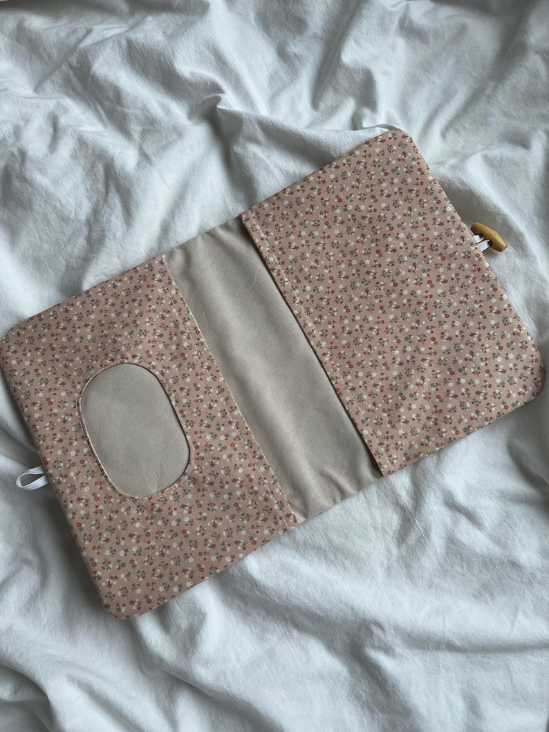 Diaper Clutch Sewing Pattern: with Video Tutorial | Baby Wipes & Diapers Organizer | Beginner friendly image 5
