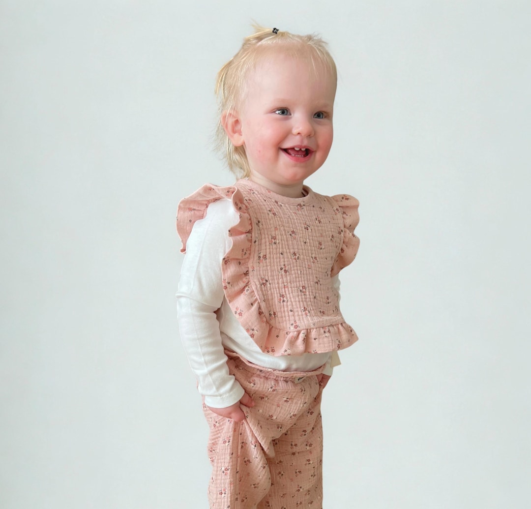 Dahlia Bib Sewing Pattern | Baby Ruffle Bib | Beginner Friendly | PDF ...