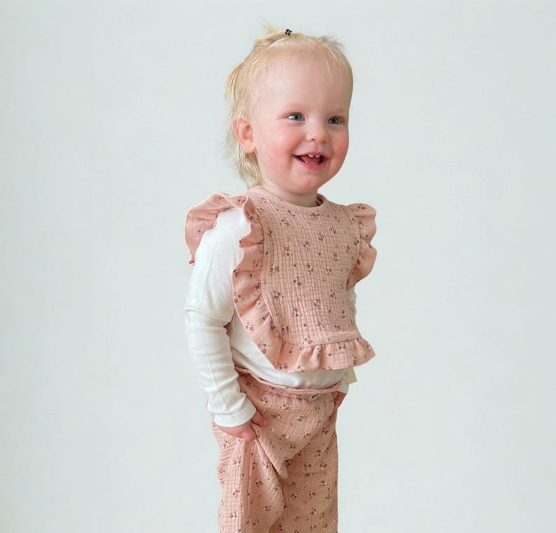 Dahlia Bib Sewing Pattern | Baby Ruffle Bib | Beginner Friendly | PDF ...