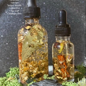 Protection Spell Oil | Crystal & Exotic Herb Infused Protection Ritual Spell Oil