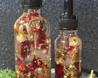 Love & Libido Spell Oil | Crystal + Exotic Herb Infused Ritual Oil