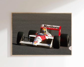 アイルトン・セナ - F1 壁紙 - Etsy 日本