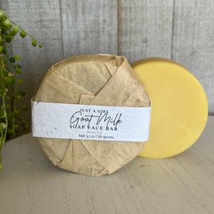 Goat Milk Soap Bar Handmade Face Bar