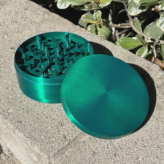 Extra Large Grinder 4" Oversize Herb Crusher, Big Spice Grinder, Solid Heavy Duty Great Gift